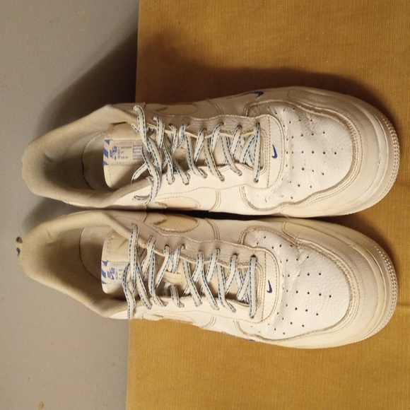 Nike Air Force 1 LV8 Reflective DN4433-100 Royal Blue - Picture 2 of 9